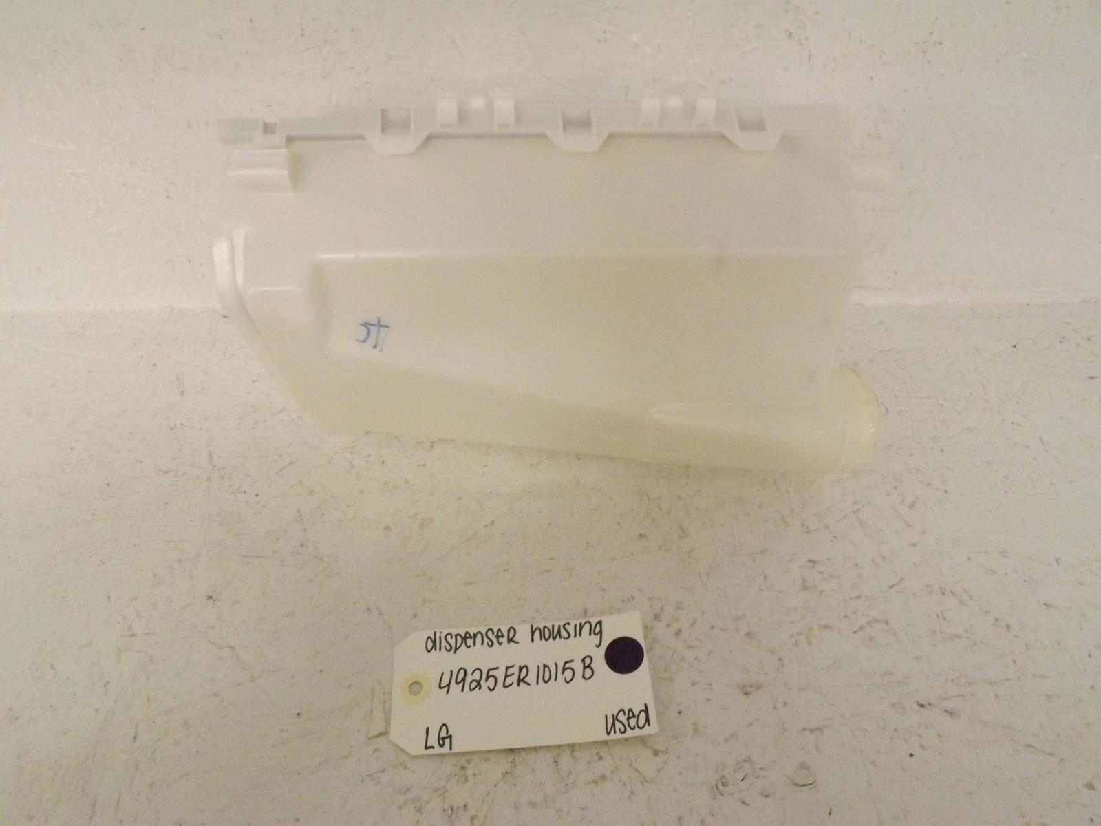 LG Washer 4925ER1015B Dispenser Drawer Housing Used LG Washer 4925ER1015B Dispenser Drawer Housing Used